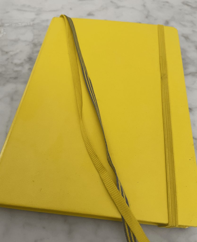 LEUCHTTURM1917 yellow notebook